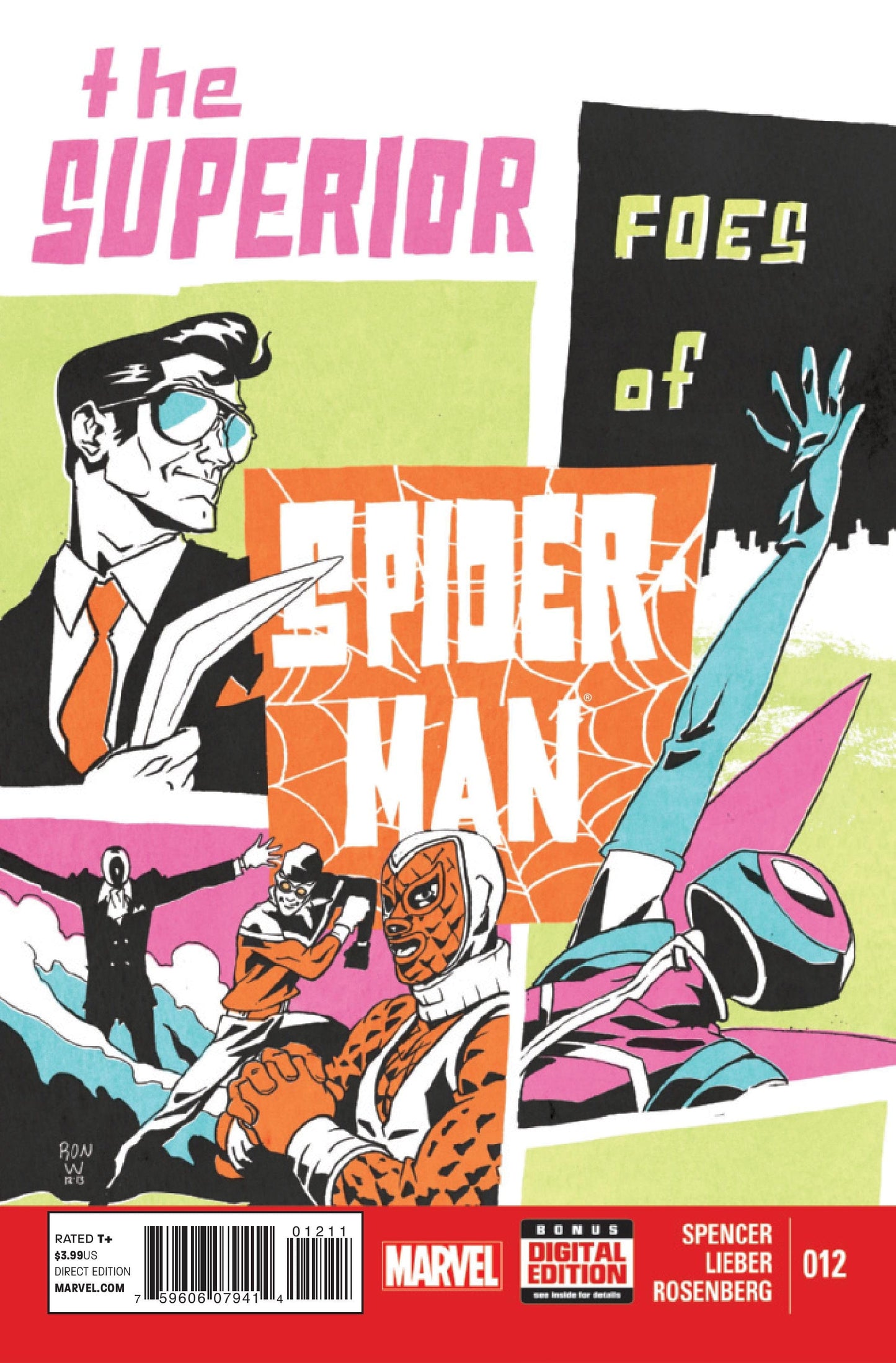 Marvel Comics The Superior Foes of Spider-Man #12 [VG/FN]