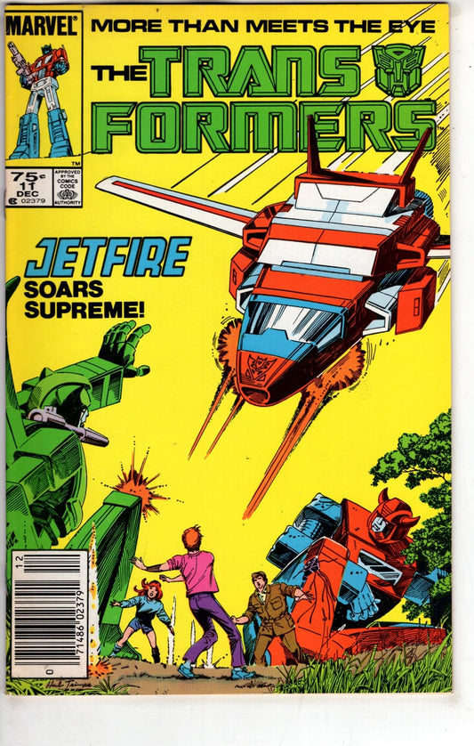 Marvel Comics The Transformers #11 [FINE]