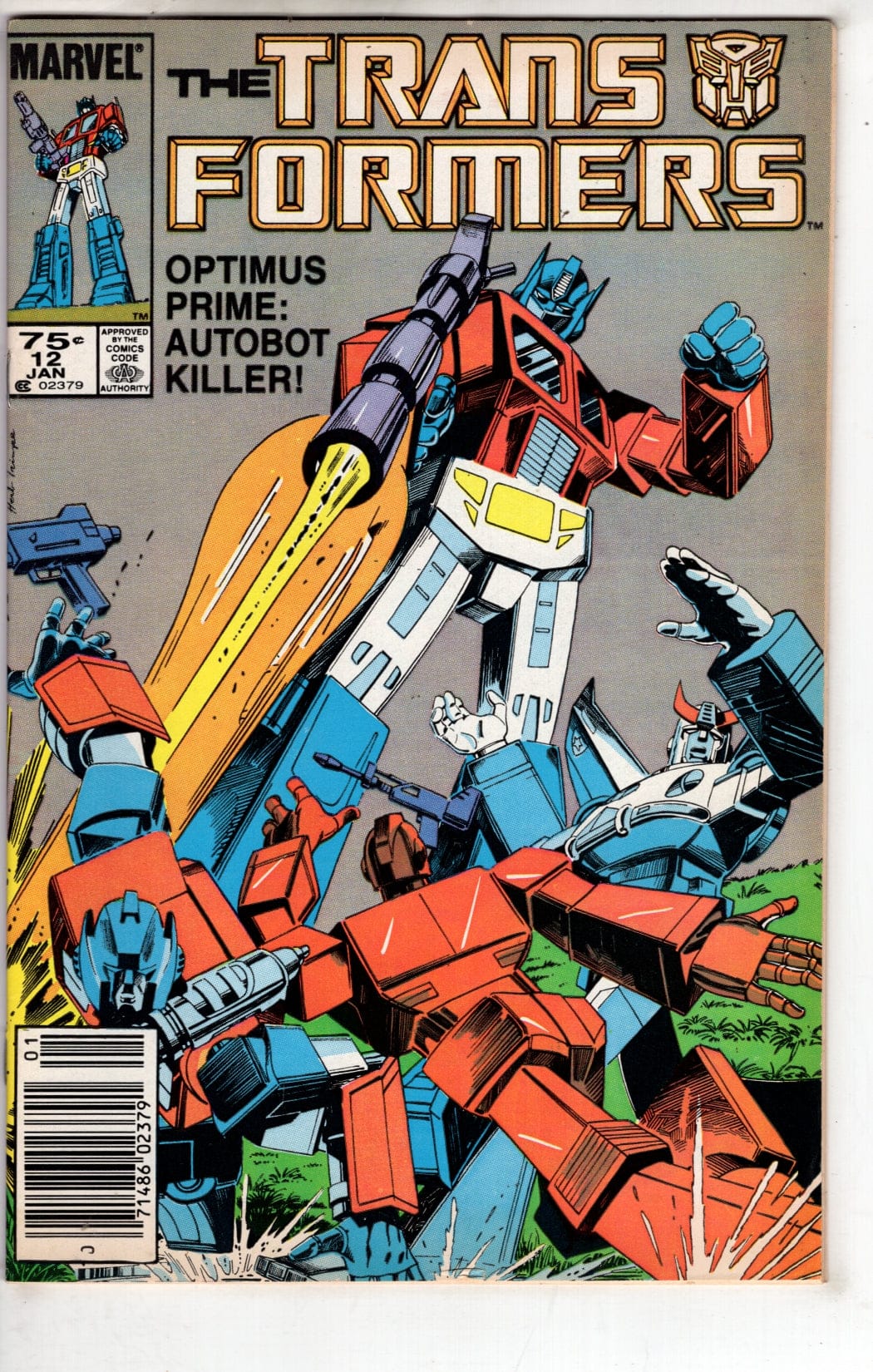 Marvel Comics The Transformers #12 [FINE]