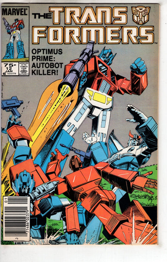 Marvel Comics The Transformers #12 [FINE]