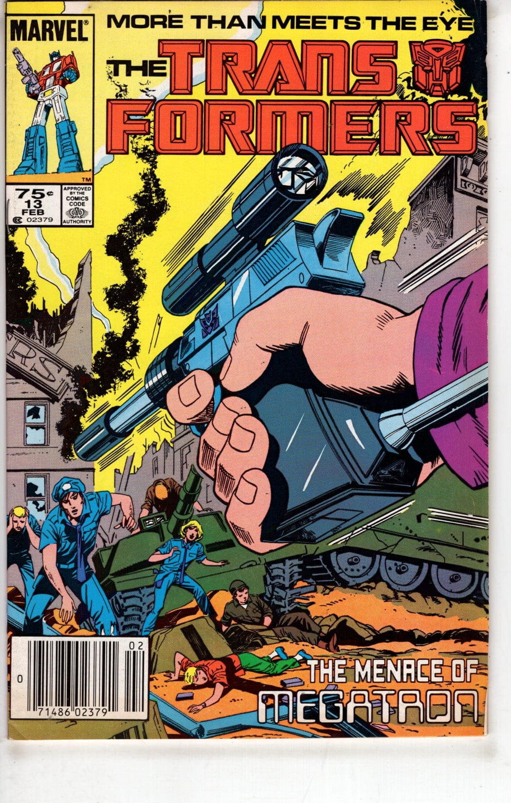 Marvel Comics The Transformers #13 [VG/FN]