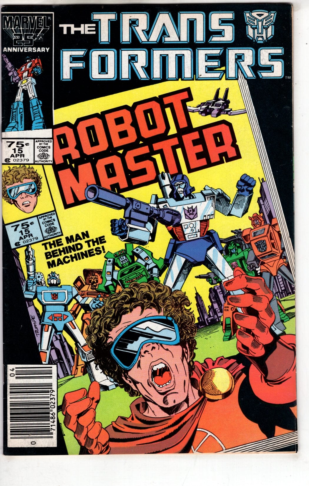 Marvel Comics The Transformers #15 [FINE]