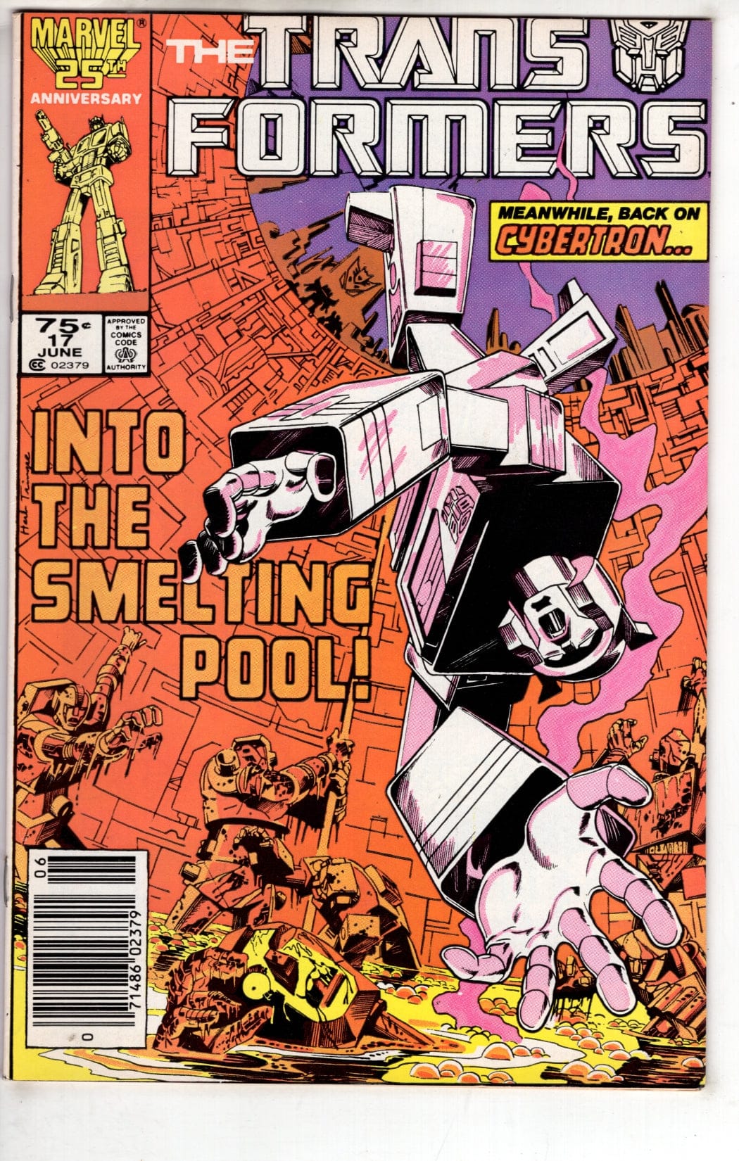 Marvel Comics The Transformers #17 [VG/FN]