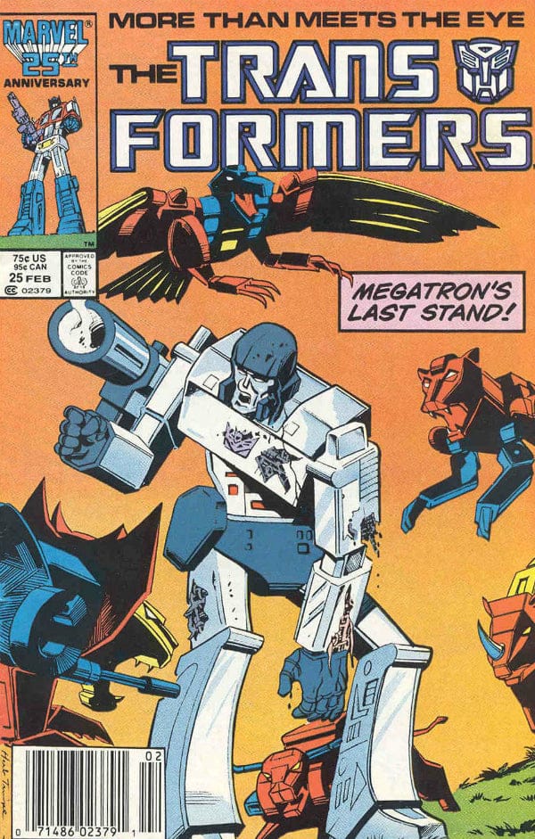 Marvel Comics The Transformers #25 [FINE]