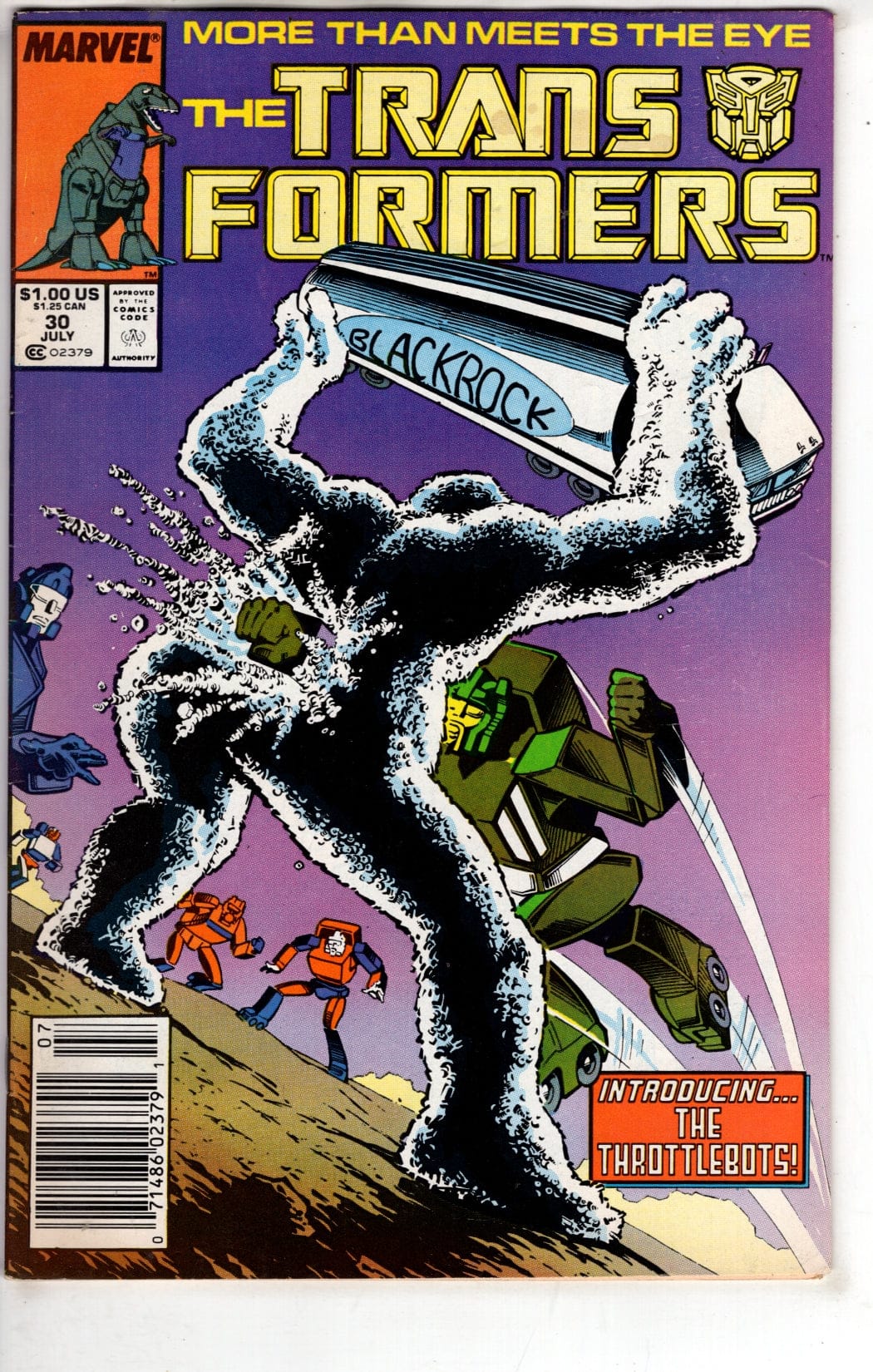 Marvel Comics The Transformers #30 [FINE]
