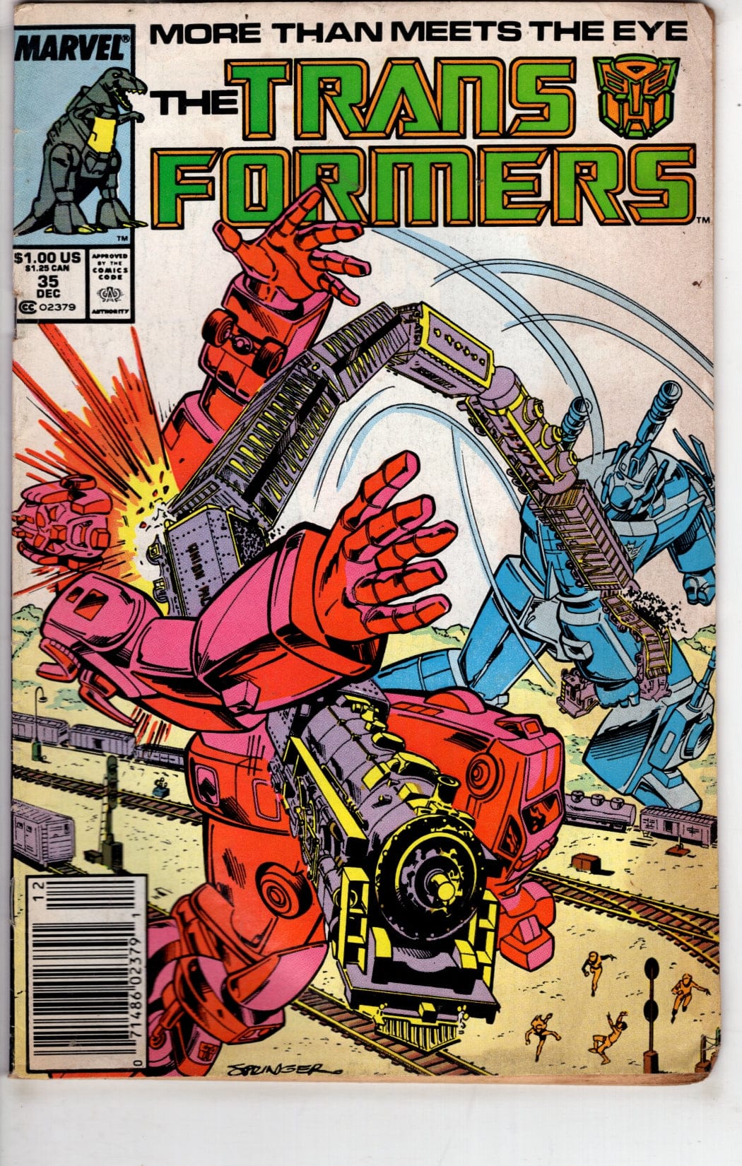 Marvel Comics The Transformers #35 [GOOD]