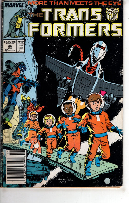 Marvel Comics The Transformers #36 [GOOD]