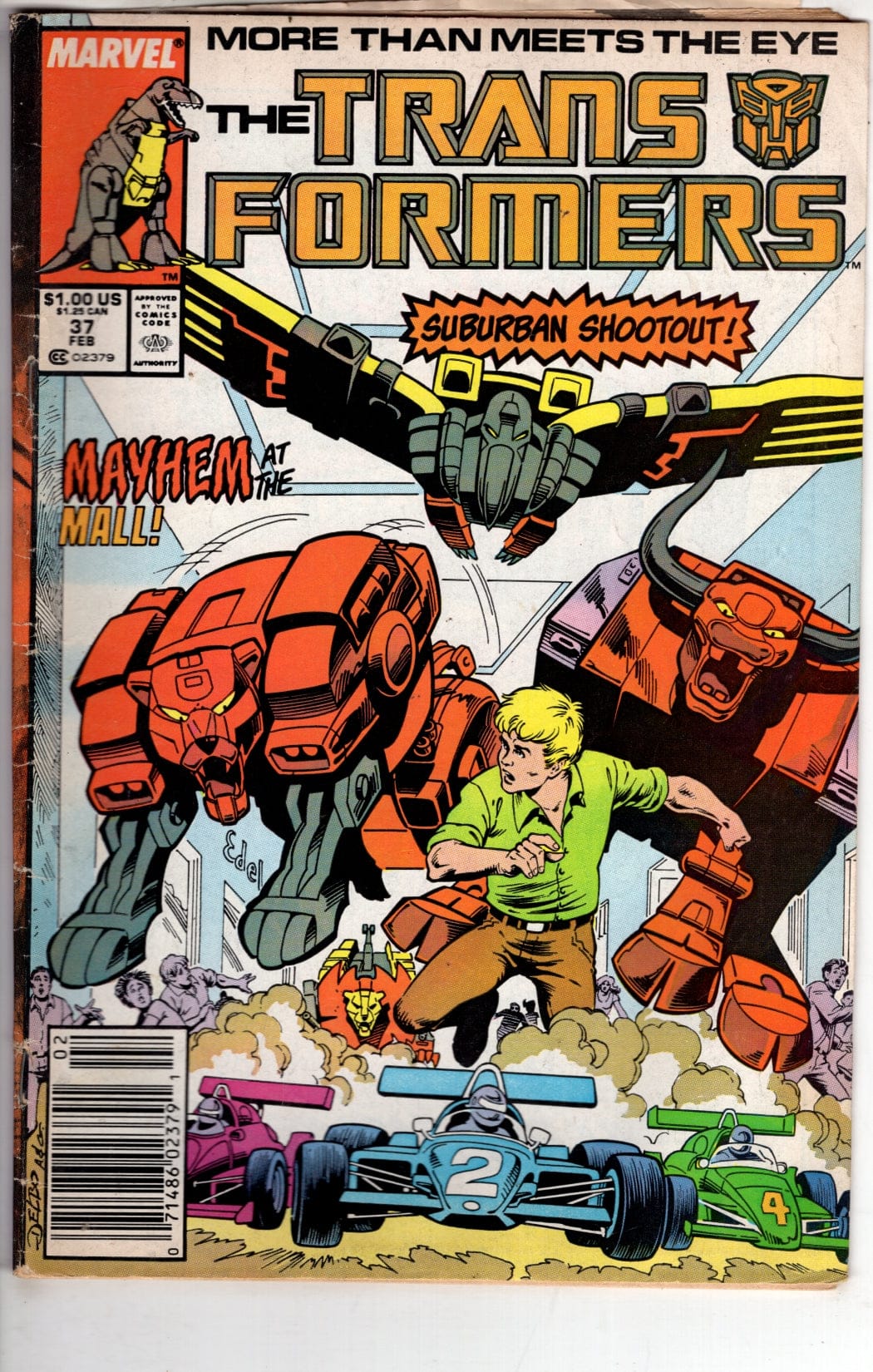 Marvel Comics The Transformers #37 [POOR]
