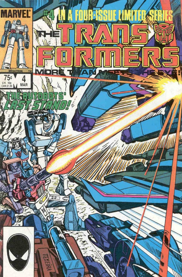 Marvel Comics The Transformers #4 [VG/FN]