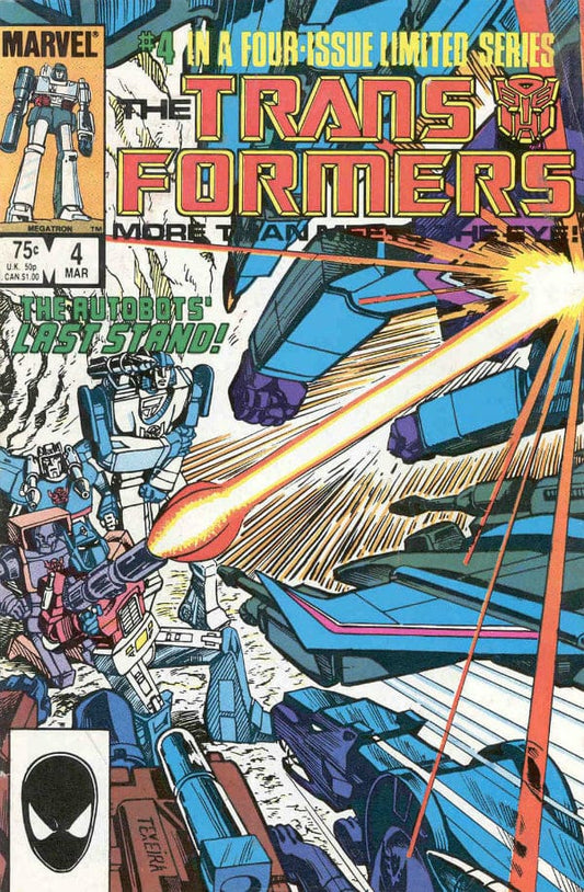 Marvel Comics The Transformers #4 [VG/FN]