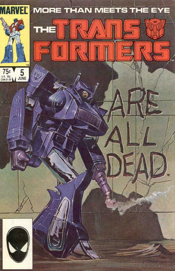 Marvel Comics The Transformers #5 [VG/FN]