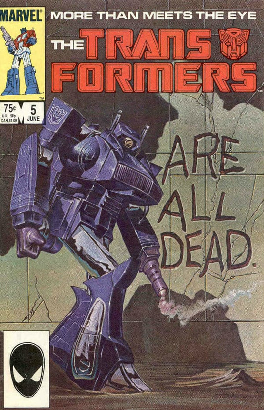 Marvel Comics The Transformers #5 [VG/FN]