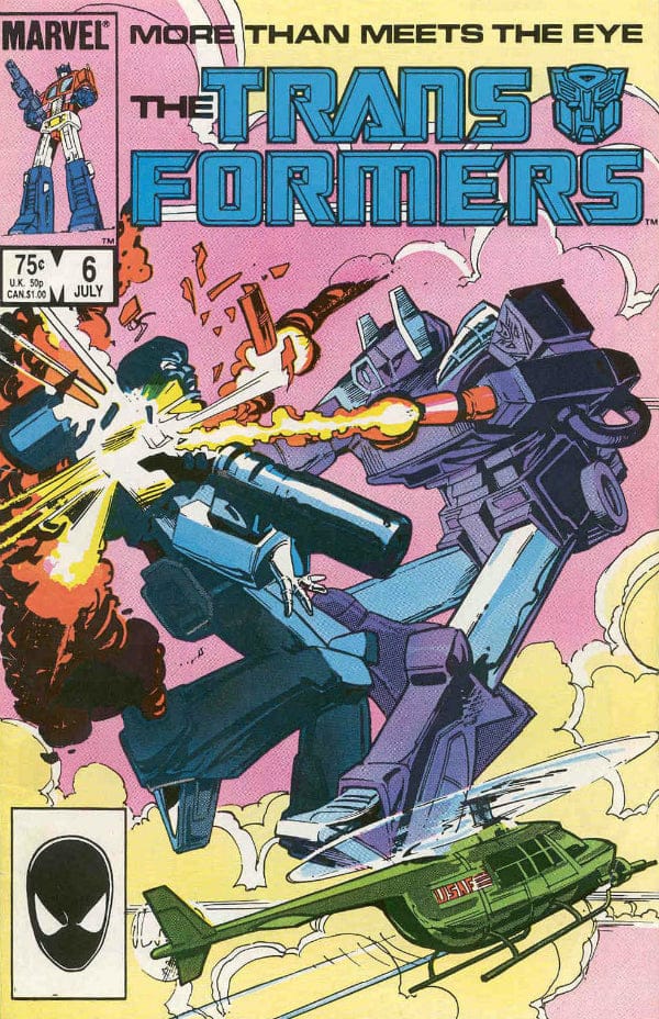 Marvel Comics The Transformers #6 [FINE]