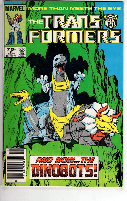 Marvel Comics The Transformers #8 [VG/FN]