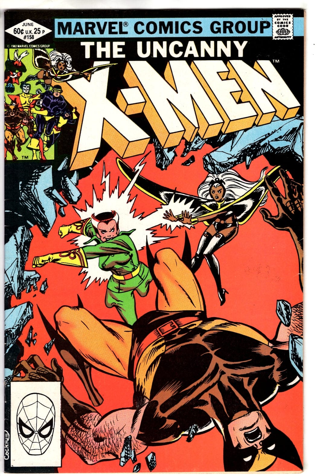Marvel Comics The Uncanny X-Men #158 [FINE]