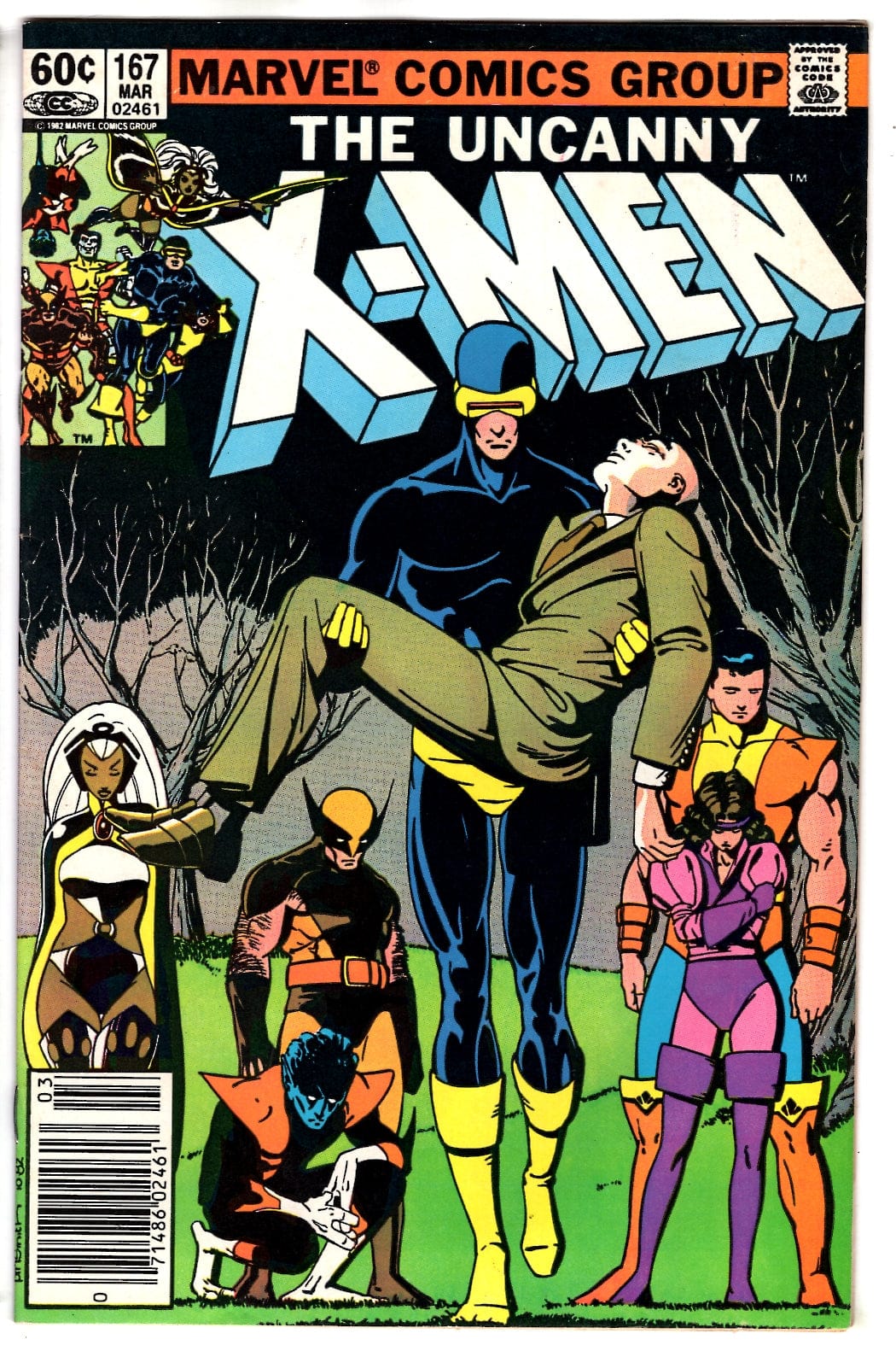 Marvel Comics The Uncanny X-Men #167 [FINE]