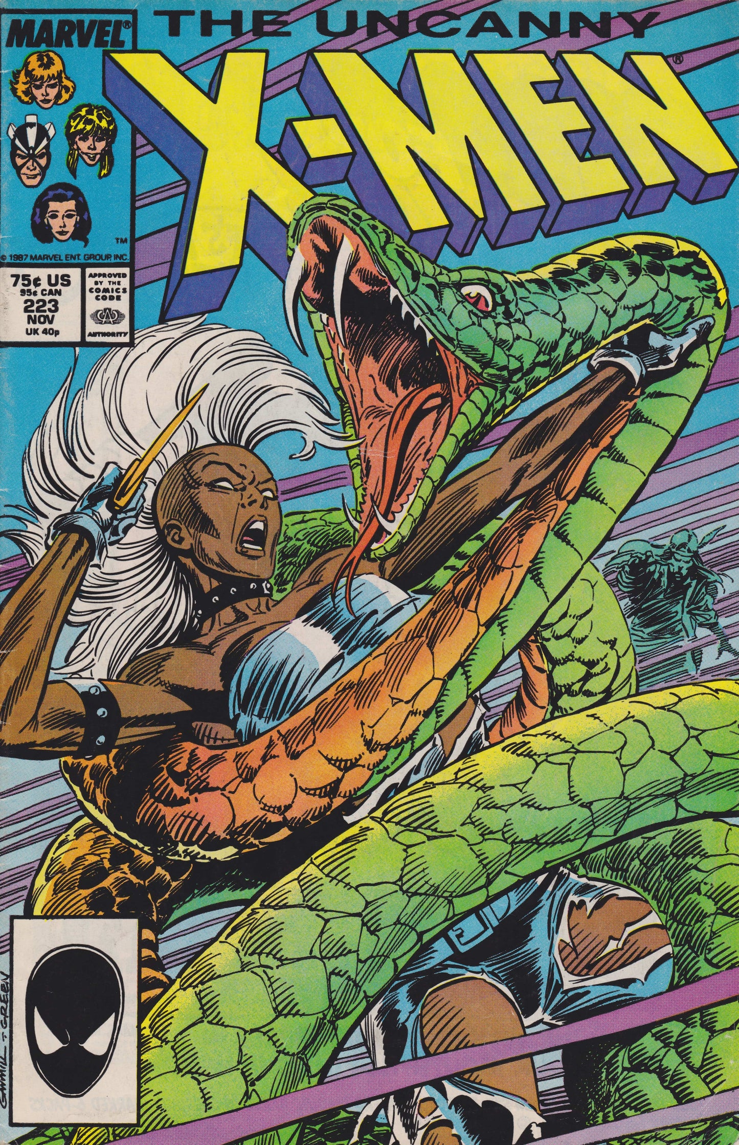 Marvel Comics The Uncanny X-Men #223 [FINE]