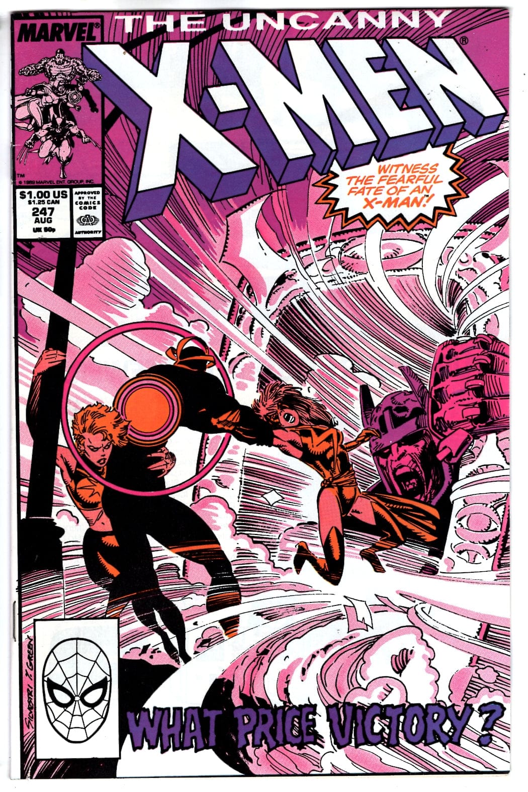 Marvel Comics The Uncanny X-Men #247 [FINE]