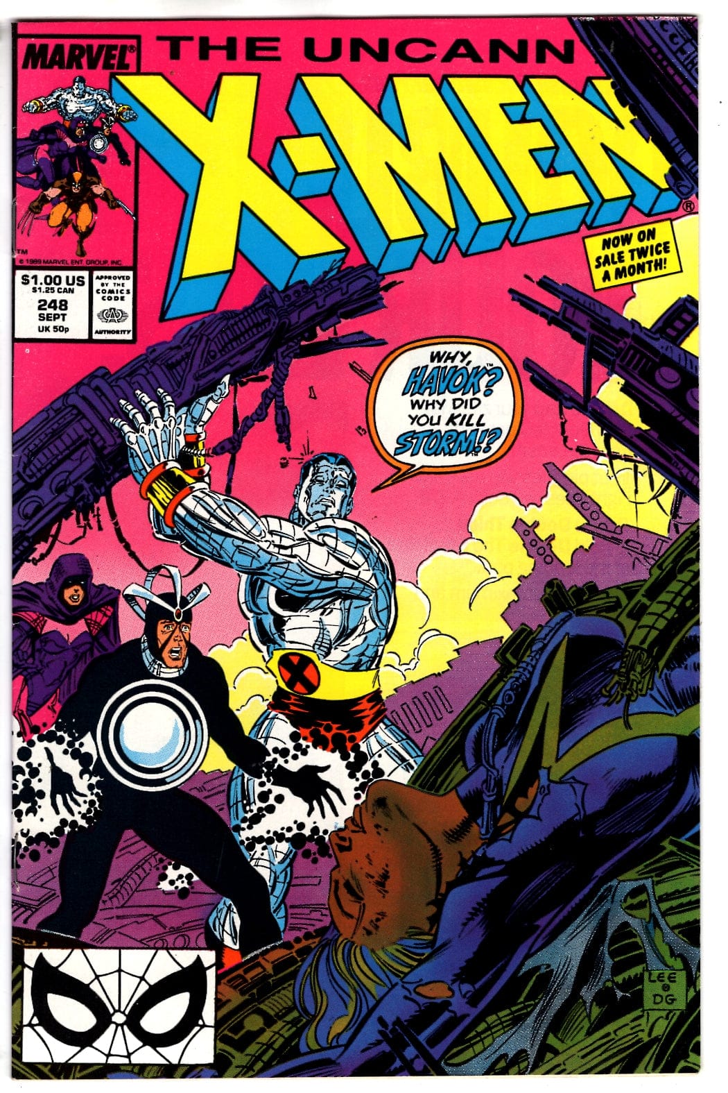 Marvel Comics The Uncanny X-Men #248 [FINE]