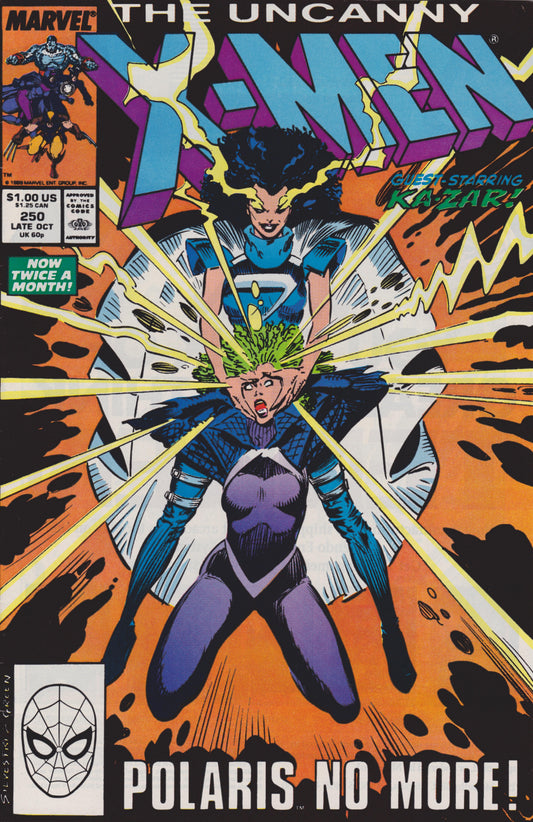 Marvel Comics The Uncanny X-Men #250 [VG/FN]