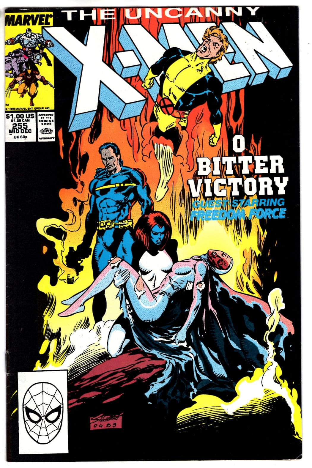 Marvel Comics The Uncanny X-Men #255 [VG/FN]