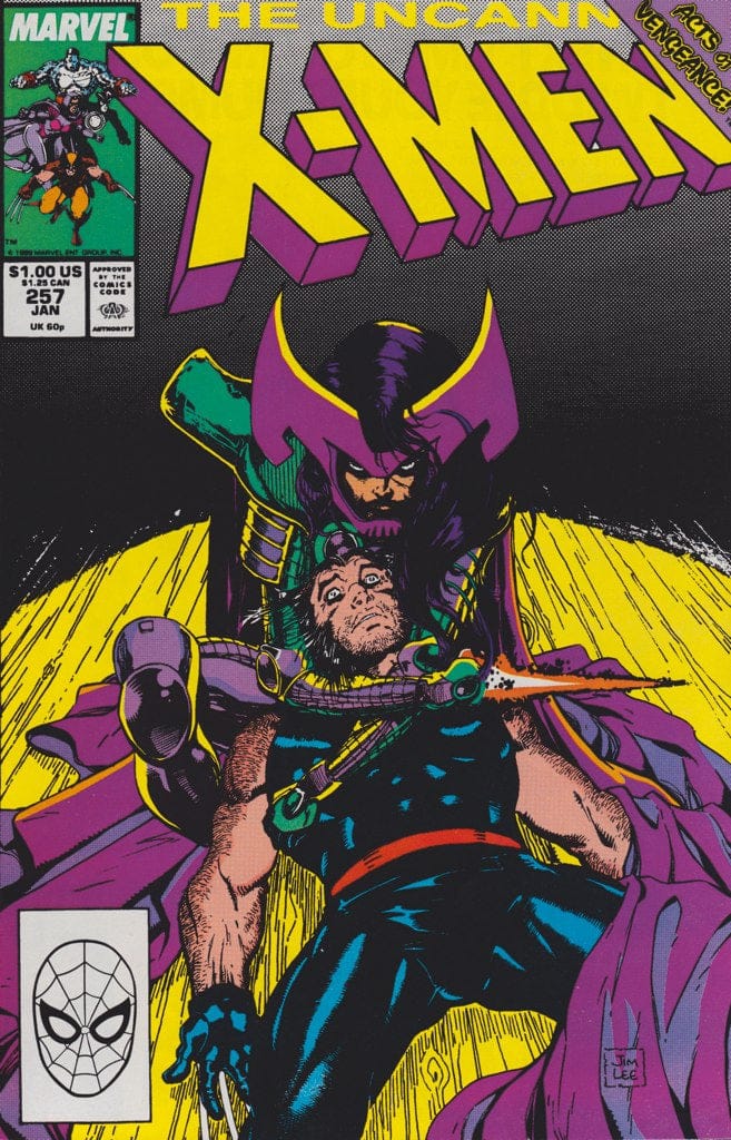 Marvel Comics The Uncanny X-Men #257 [VG/FN]