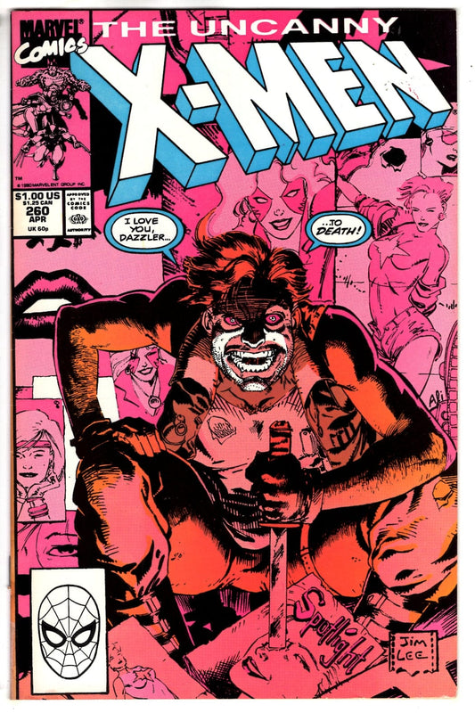 Marvel Comics The Uncanny X-Men #260 [VG/FN]