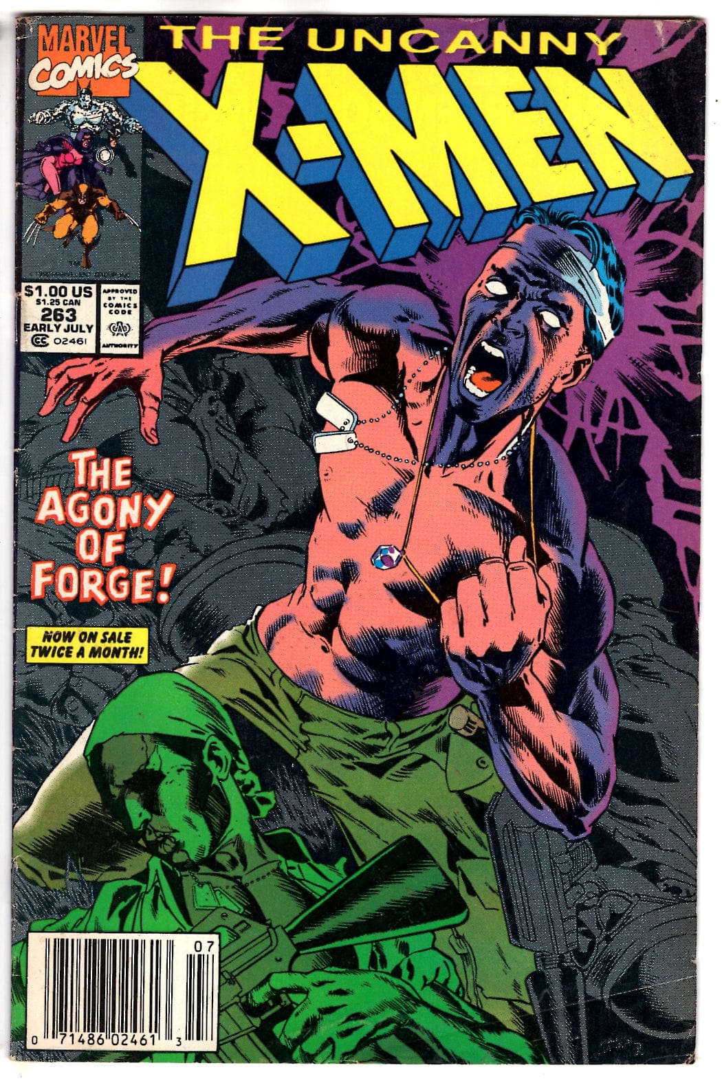 Marvel Comics The Uncanny X-Men #263 [GOOD]
