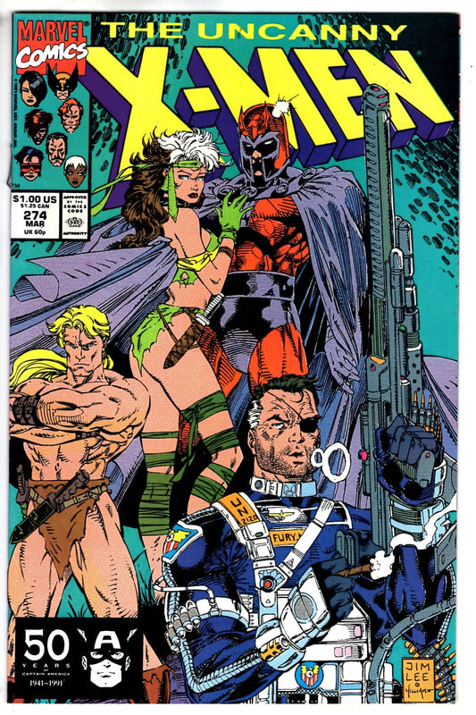 Marvel Comics The Uncanny X-Men #274 [VG/FN]