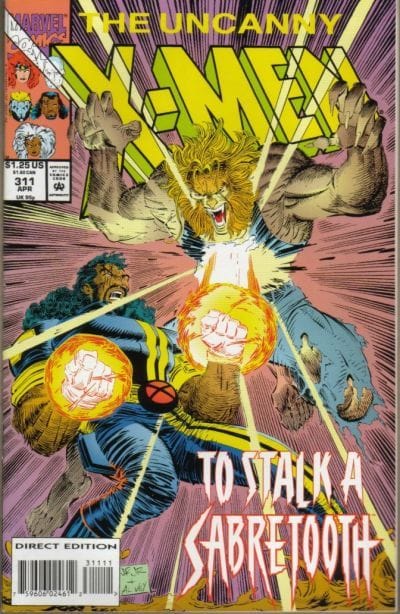 Marvel Comics The Uncanny X-Men #311 [VG/FN]
