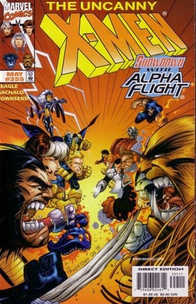 Marvel Comics The Uncanny X-Men #355 [VG/FN]