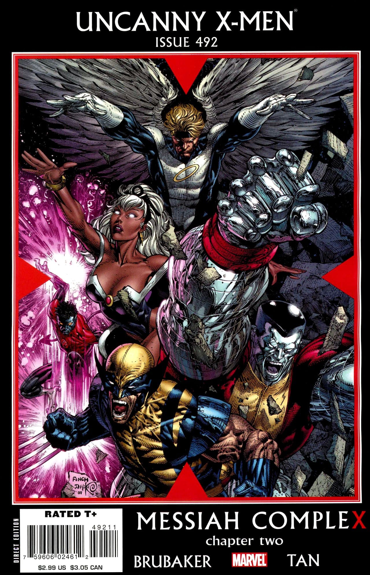 Marvel Comics The Uncanny X-Men #492 [VF]