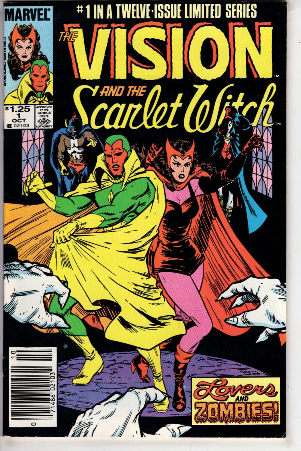 Marvel Comics The Vision and the Scarlet Witch #1 (Newsstand)