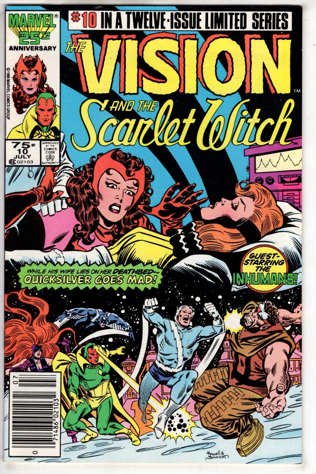 Marvel Comics The Vision and the Scarlet Witch #10 (Newsstand)