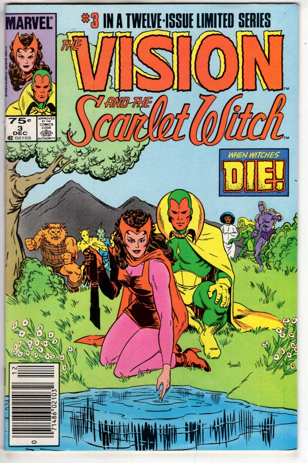 Marvel Comics The Vision and the Scarlet Witch #3 (Newsstand)