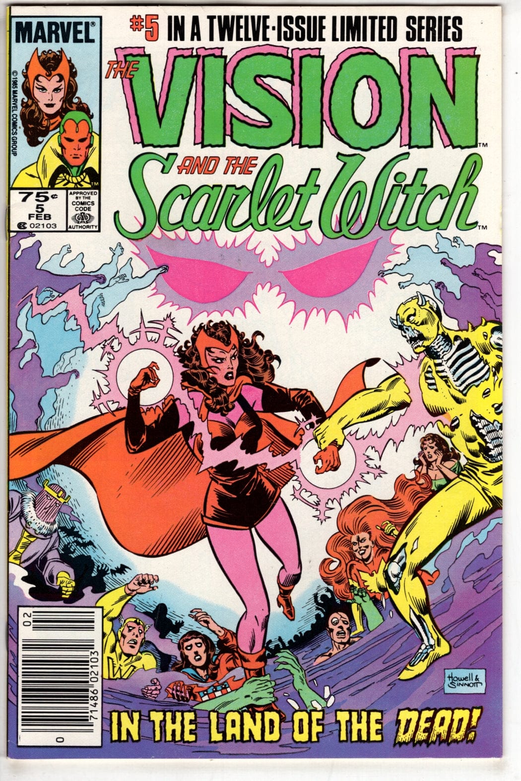 Marvel Comics The Vision and the Scarlet Witch #5 (Newsstand)