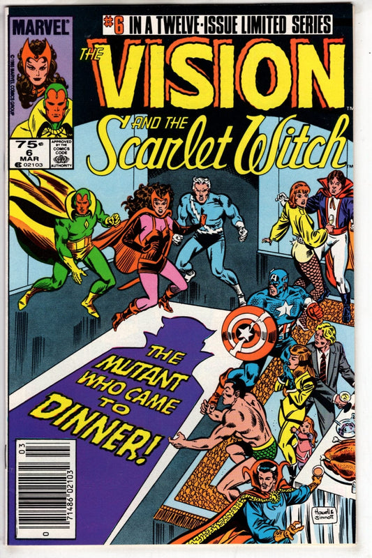 Marvel Comics The Vision and the Scarlet Witch #6 (Newsstand)