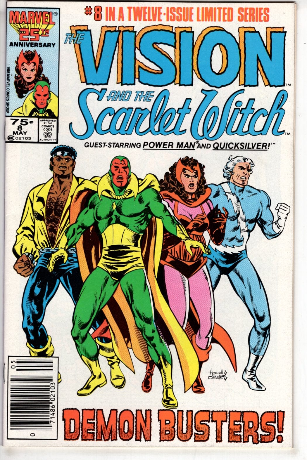 Marvel Comics The Vision and the Scarlet Witch #8 (Newsstand)