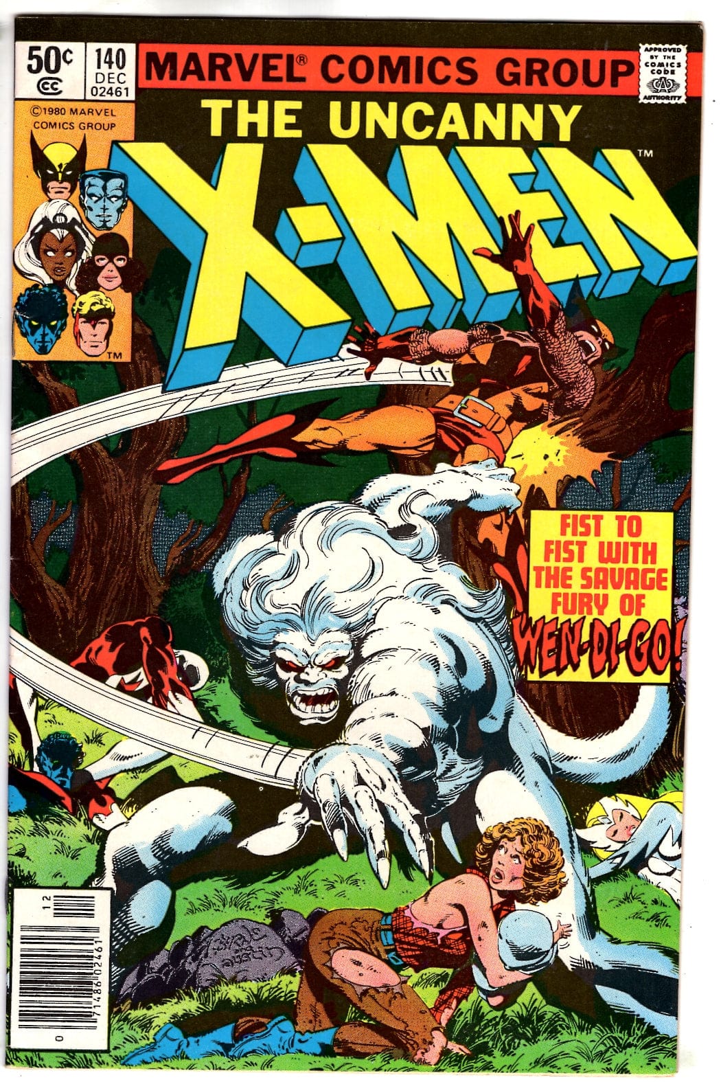 Marvel Comics The X-Men #140 [FINE]