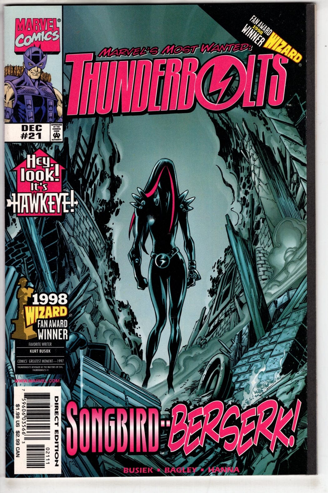 Marvel Comics Thunderbolts #21