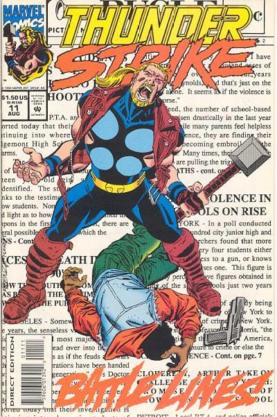 Marvel Comics Thunderstrike #11 [VF/NM]