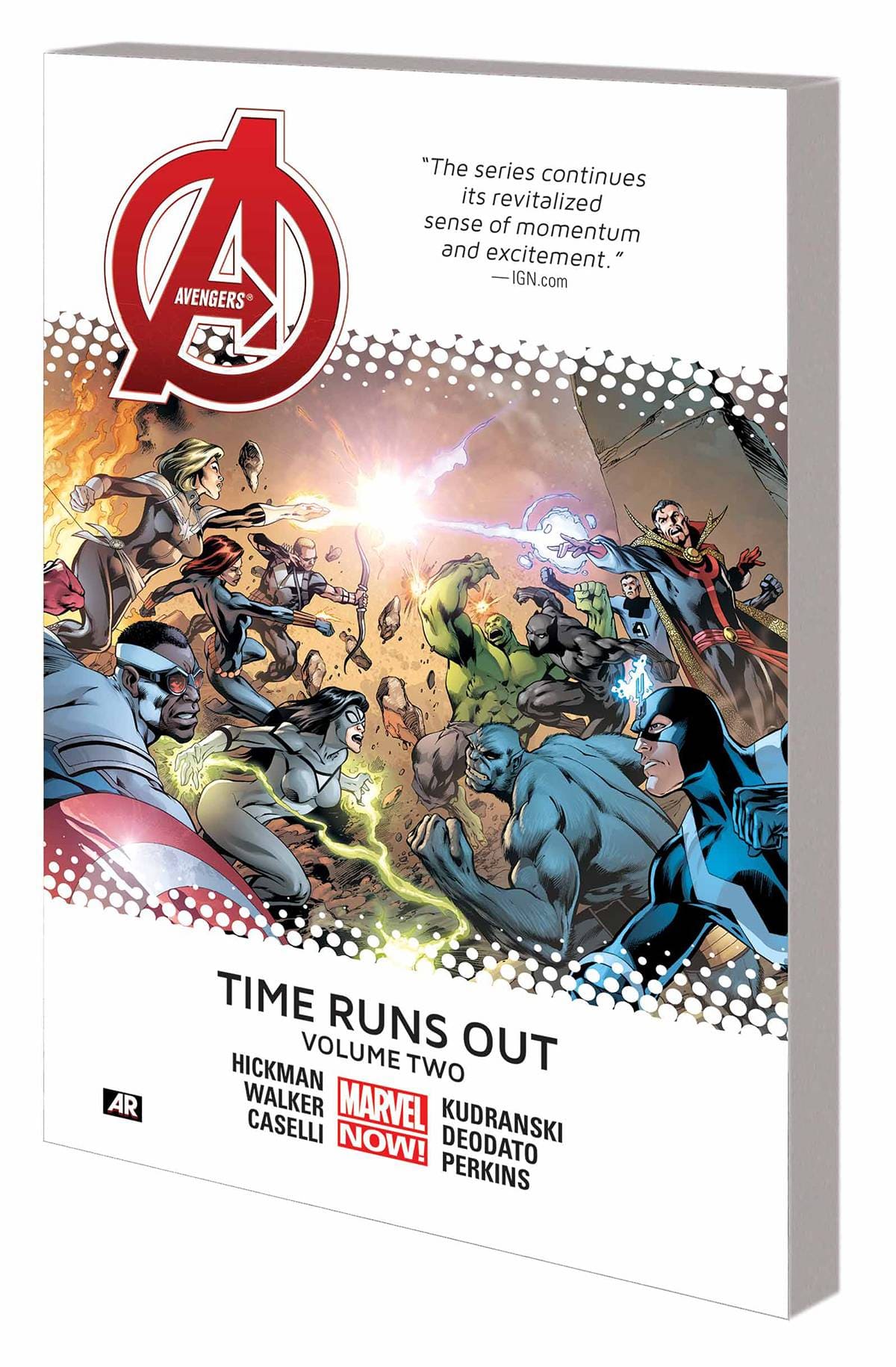 MARVEL COMICS trade AVENGERS TIME RUNS OUT TP VOL 02