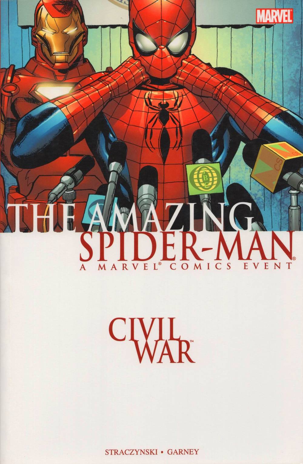 MARVEL COMICS trade CIVIL WAR AMAZING SPIDER-MAN TP