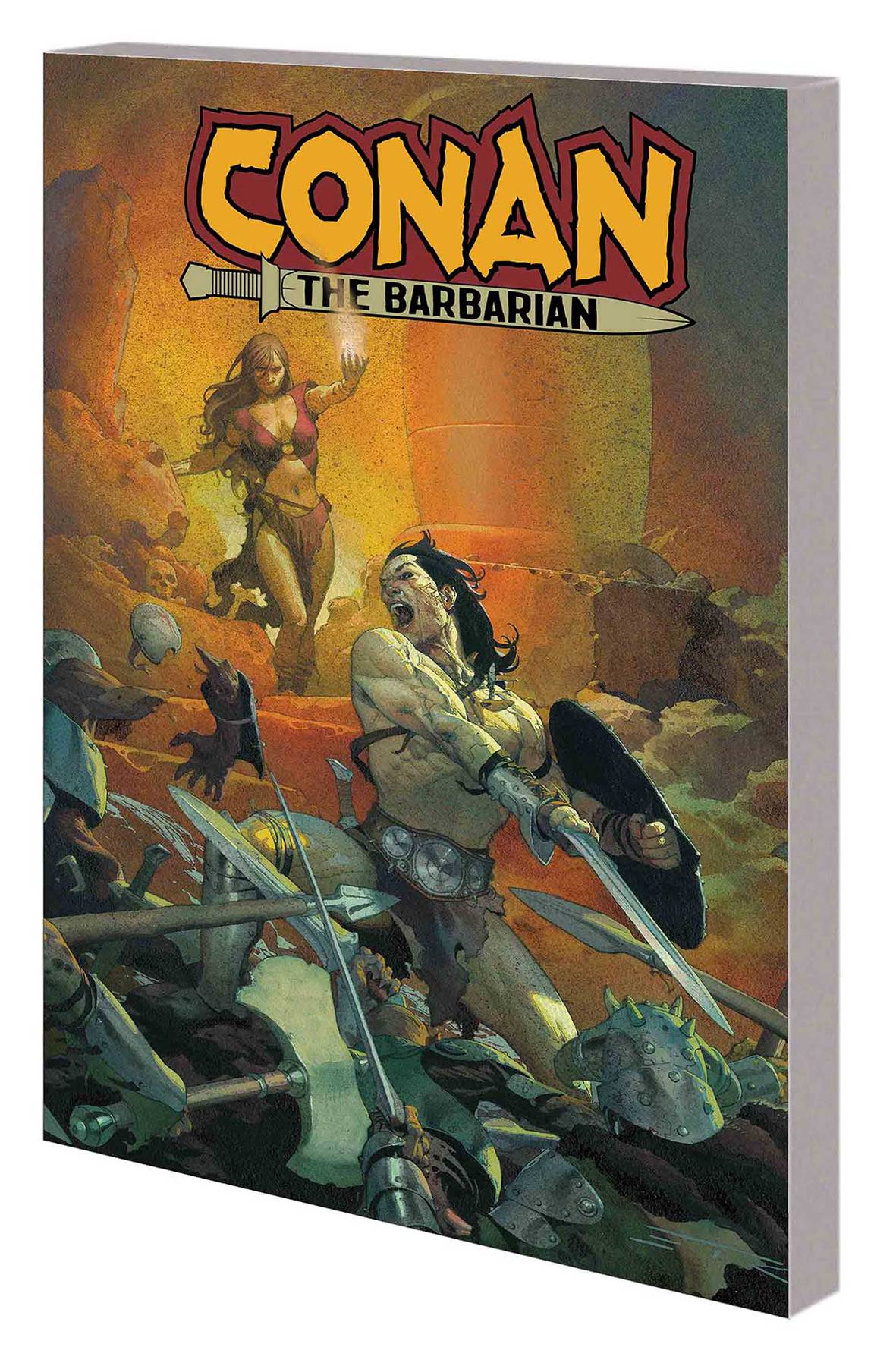 MARVEL COMICS TRADE CONAN THE BARBARIAN TP VOL 01 LIFE AND DEATH OF CONAN BOOK