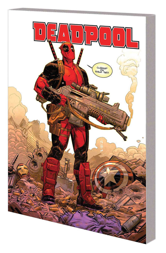 MARVEL COMICS trade DEADPOOL SKOTTIE YOUNG TP VOL 01 MERCIN HARD FOR MONEY