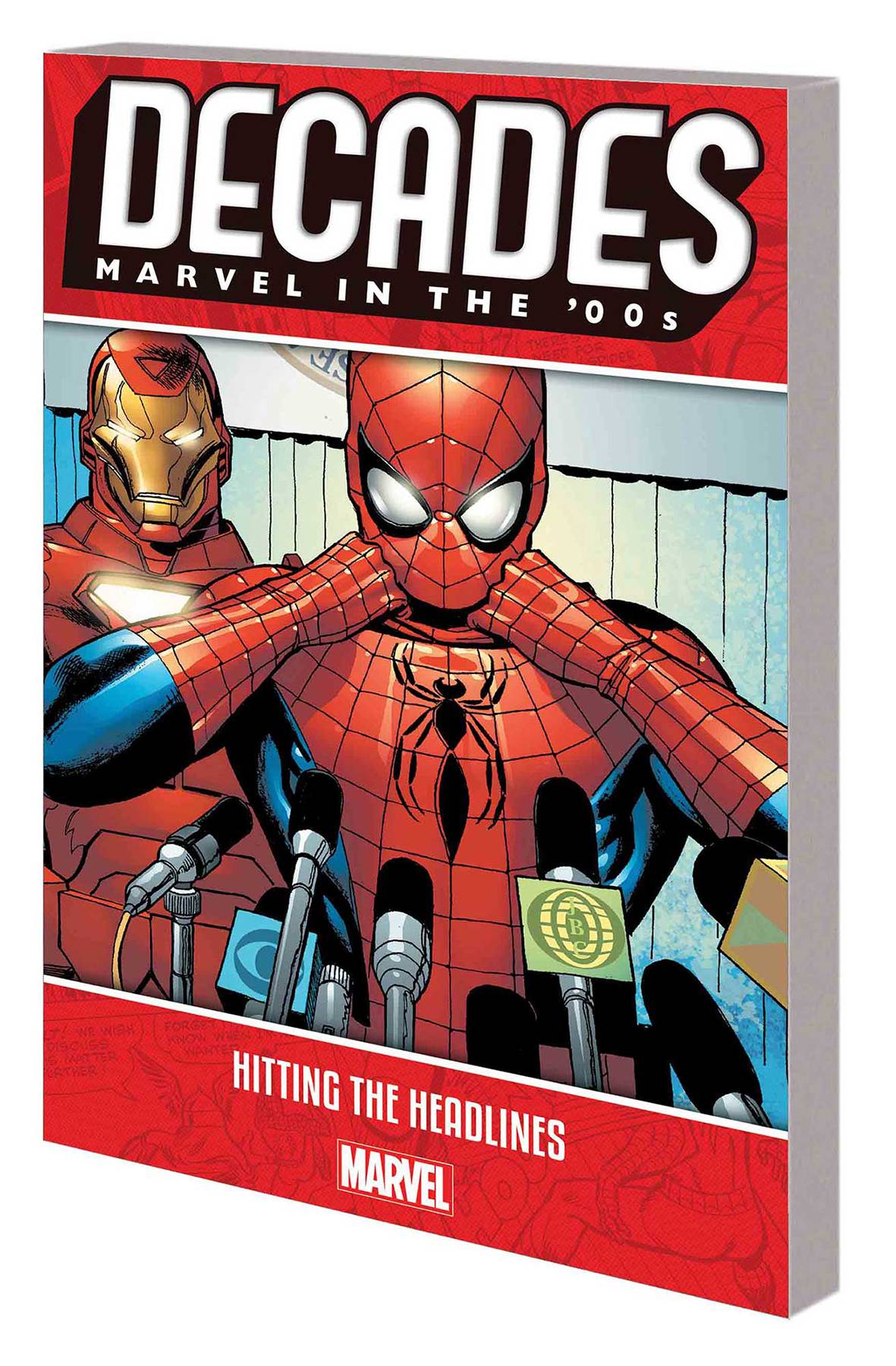 MARVEL COMICS trade DECADES MARVEL IN 00S TP HITTING HEADLINES