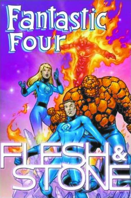 MARVEL COMICS trade FANTASTIC FOUR FLESH & STONE TP