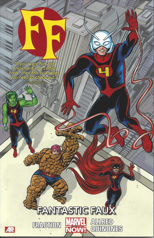 MARVEL COMICS trade FF TP VOL 01 FANTASTIC FAUX NOW