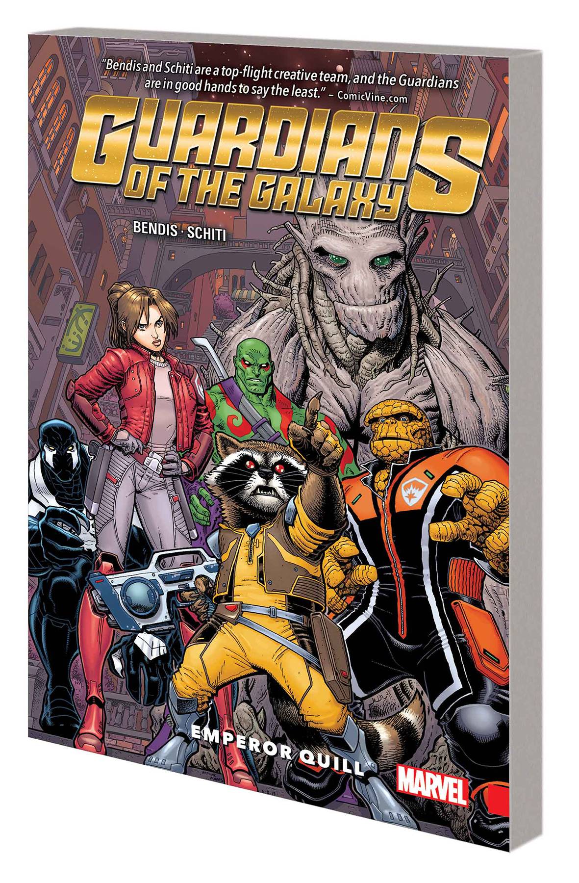 MARVEL COMICS TRADE GUARDIANS OF GALAXY NEW GUARD TP VOL 01 EMPEROR QUILL