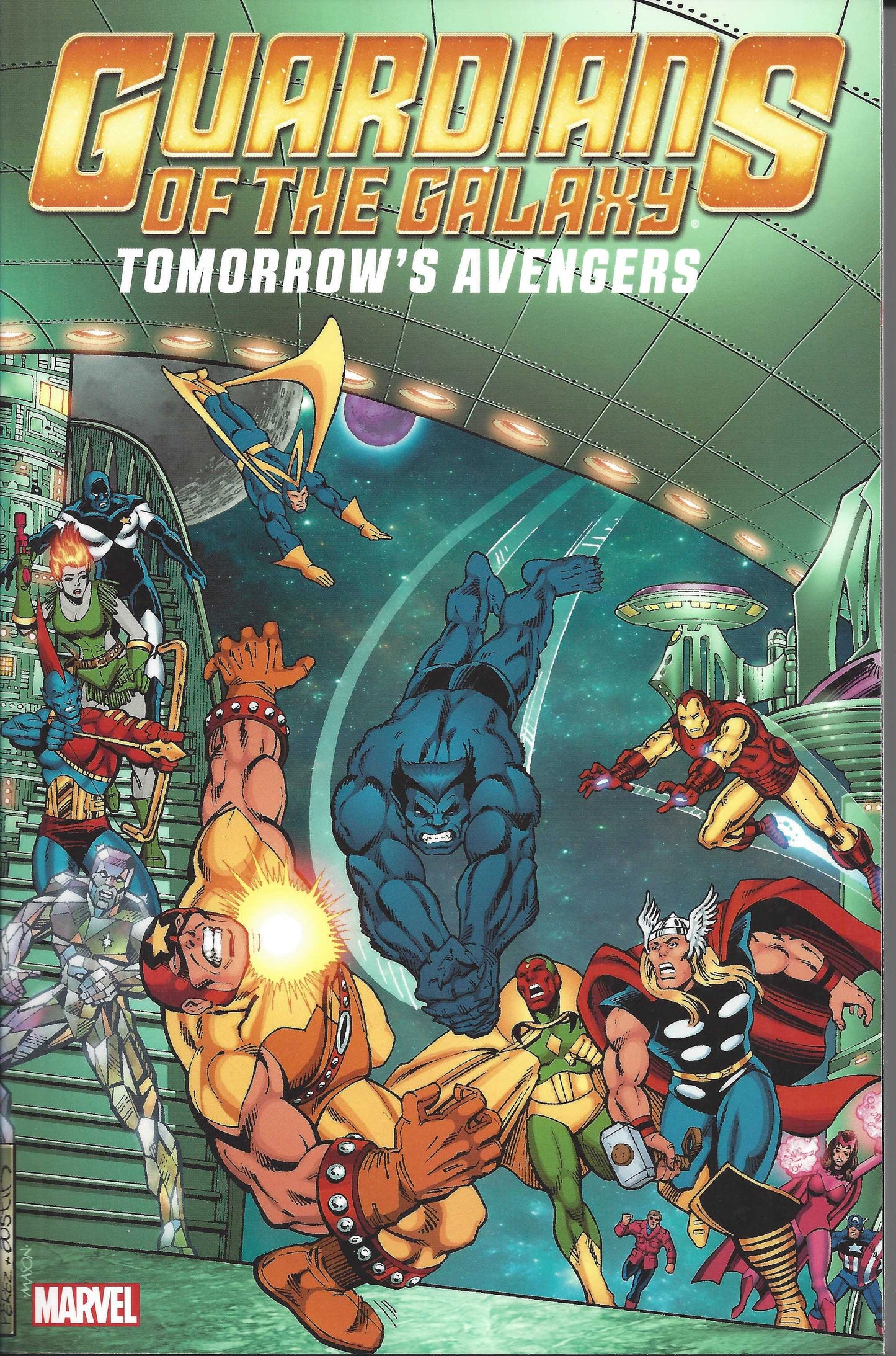 MARVEL COMICS TRADE GUARDIANS OF GALAXY TP VOL 02 TOMORROWS AVENGERS